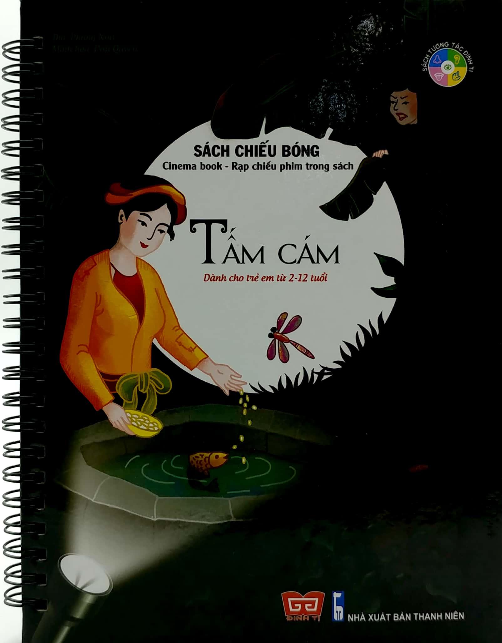 Sách Tương Tác - Sách Chiếu Bóng - Cinema Book - Rạp Chiếu Phim Trong Sách - Tấm Cám