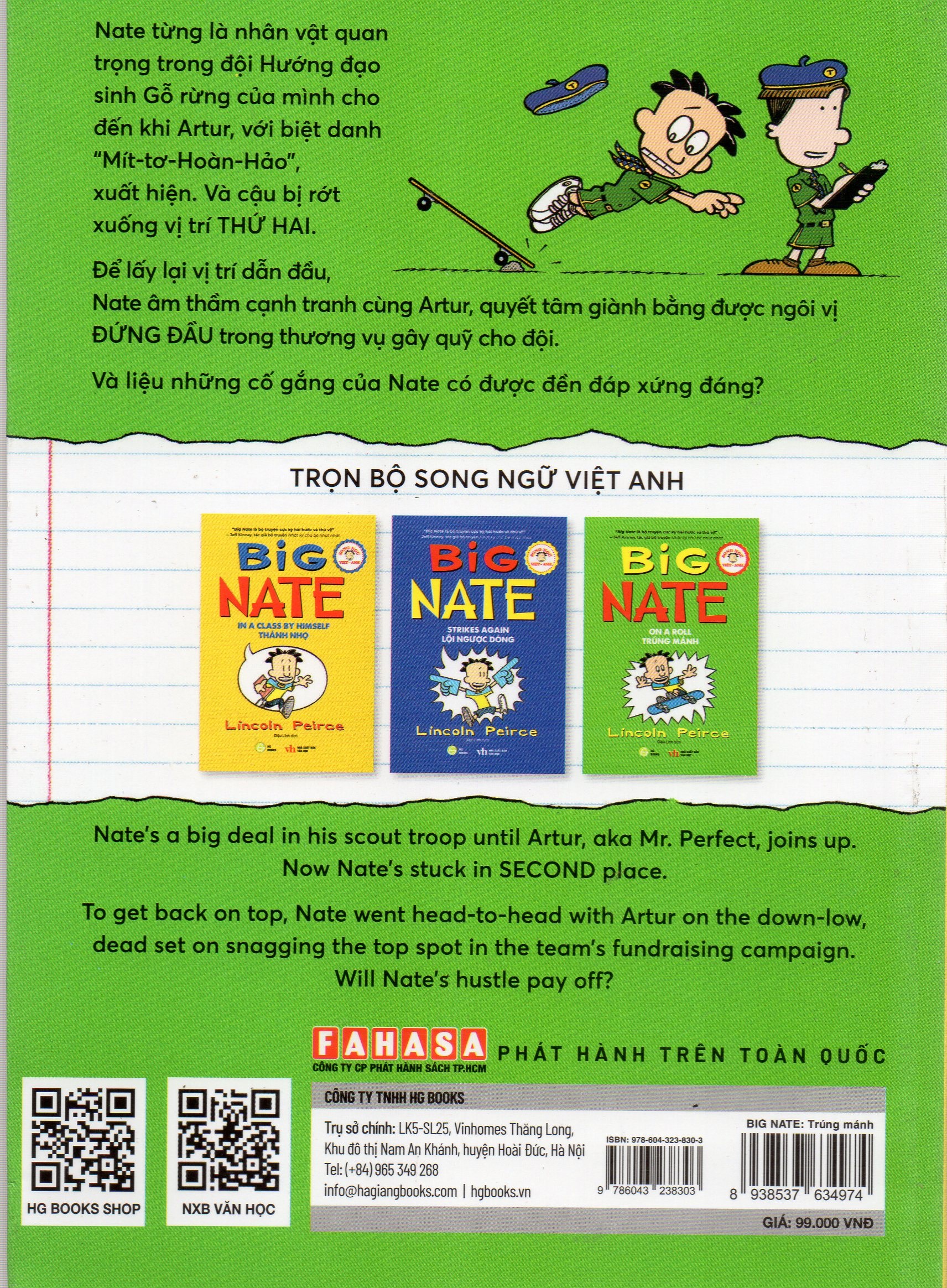 Big Nate - On A Roll - Trúng mánh (song ngữ Việt Anh)