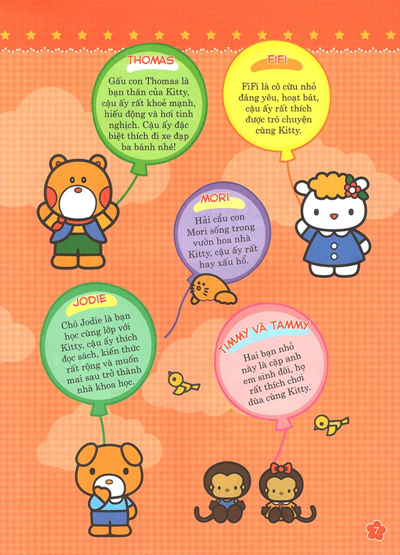 Hello Kitty - Bộ Sưu Tập 1000 Đề Can - Thế Giới Ngọt Ngào