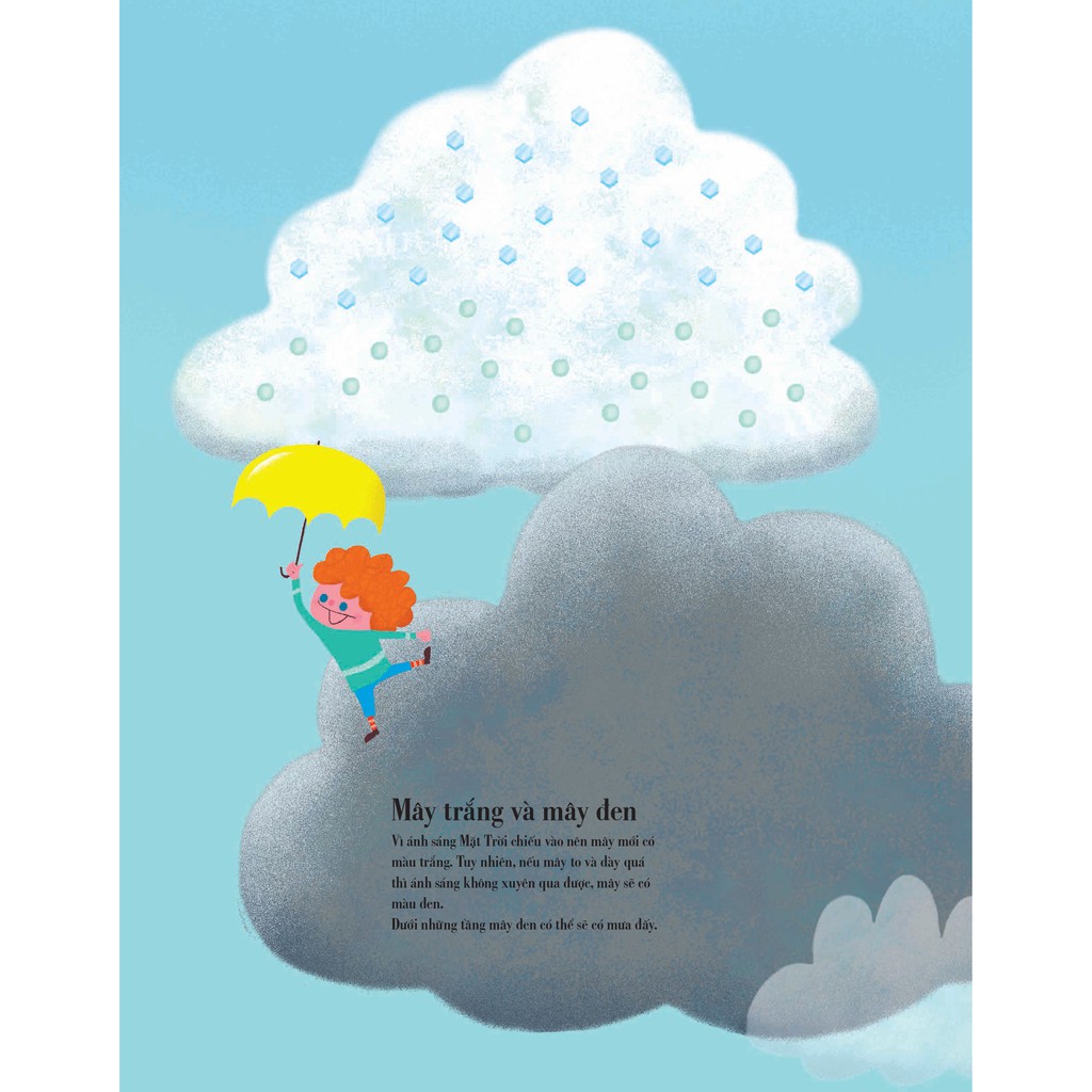 Sách Ehon Nhật Bản - Cuốn sách tranh đầu tiên về Thời tiết - Dành cho bé từ 5-10 tuổi - Ehomebooks