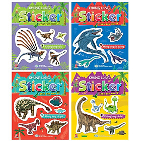 Bộ 4 cuốn Sticker Sách Dán Hình
