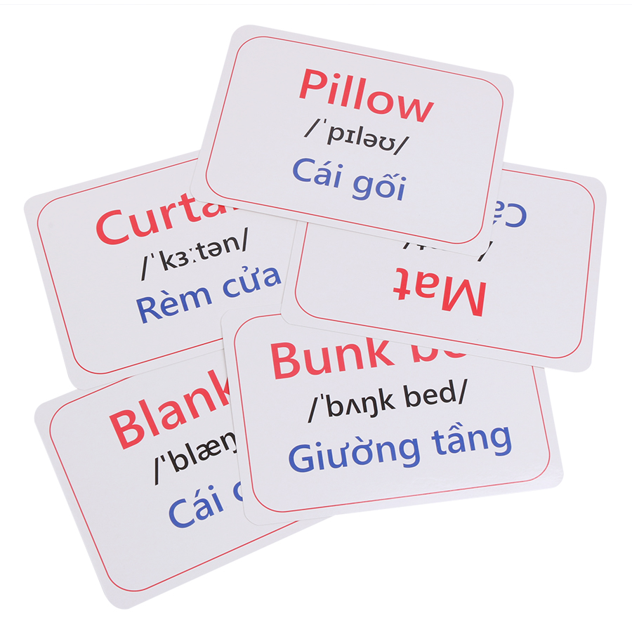 Flash Card Thông Minh - Phòng Ngủ