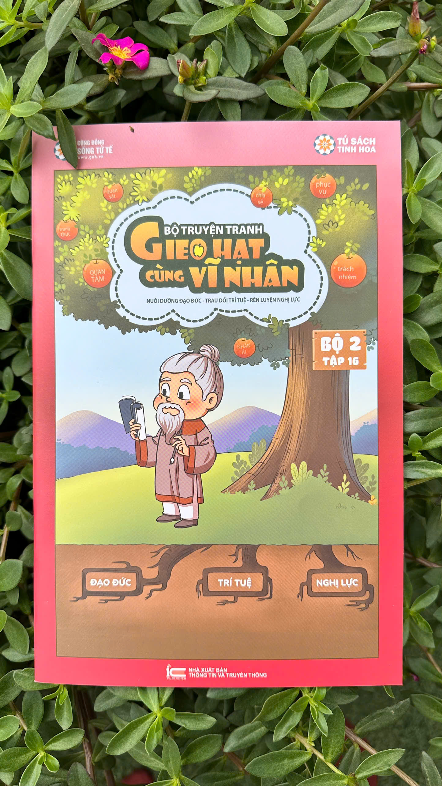 Sách dạy con - Truyện tranh gieo hạt cùng vĩ nhân bộ 2 (10 tập) - Bkeshop