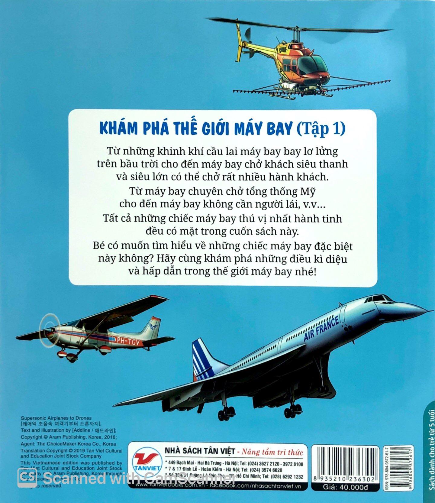 Bộ Sưu Tập Phương Tiện Giao Thông Kì Thú - Khám Phá Thế Giới Máy Bay - Tập 1