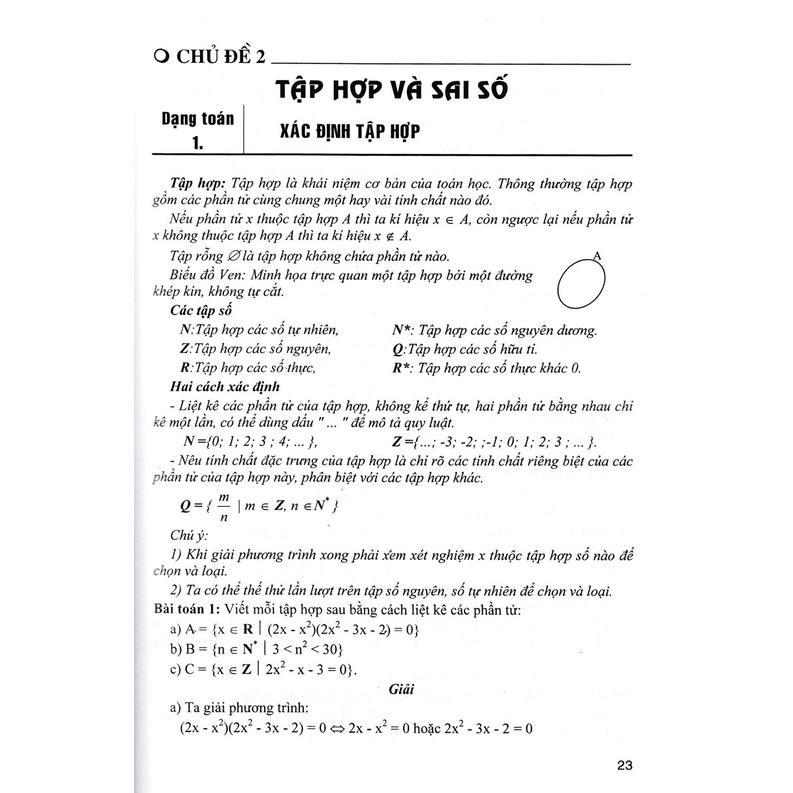 Sách - Phương Pháp Giải Các Chủ Đề Căn Bản Đại Số Lớp 10 - Dùng Chung Các Bộ SGK Hiện Hành - Hồng Ân