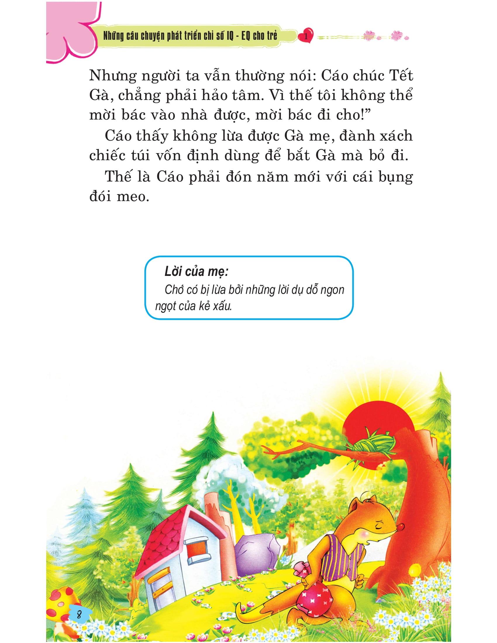 Những Câu Chuyện Phát Triển Chỉ Số IQ-EQ Cho Trẻ - Tập 1 (Tái Bản)