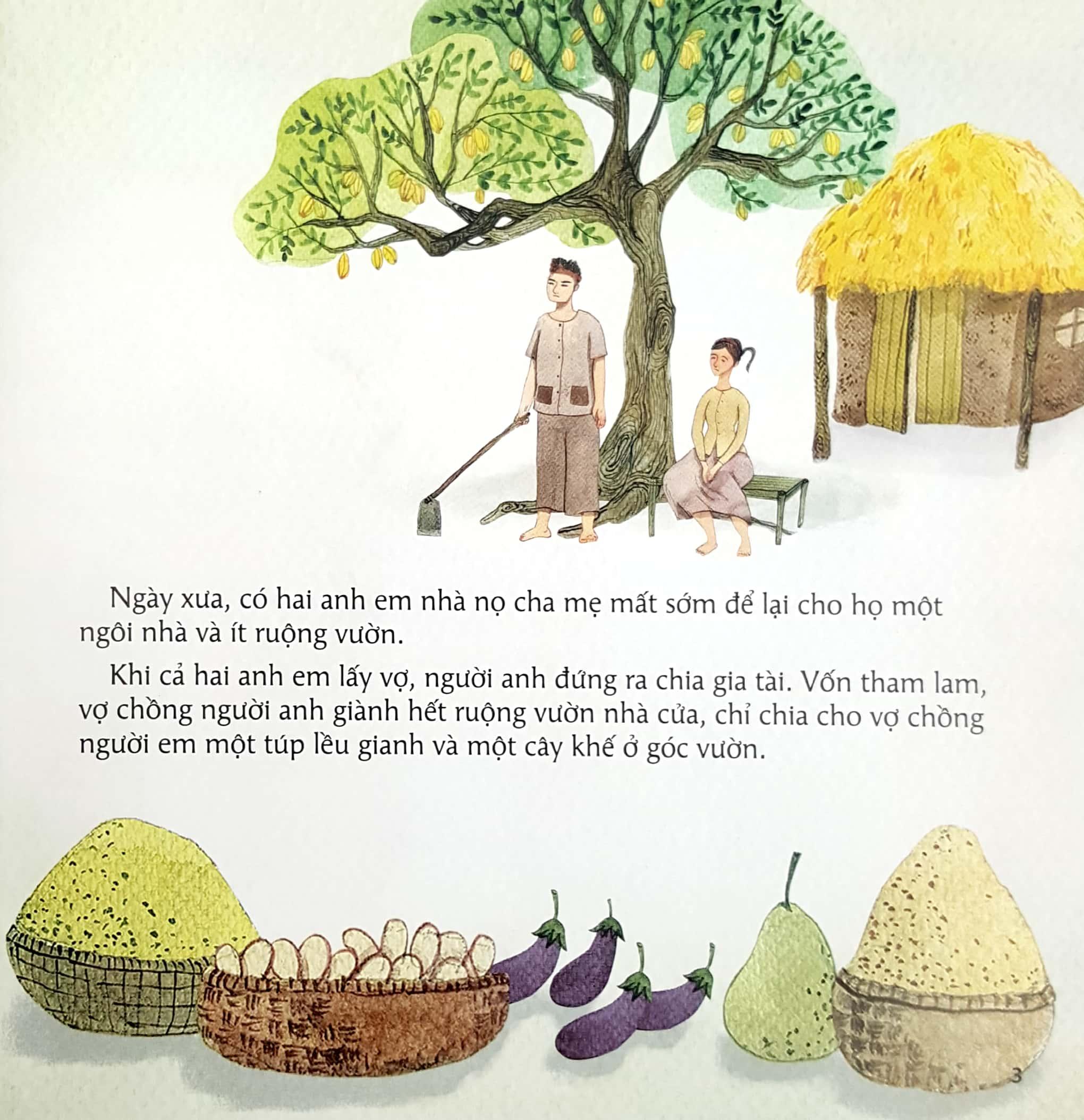 Cổ Tích Việt Nam Cho Bé Mẫu Giáo: Cây Khế
