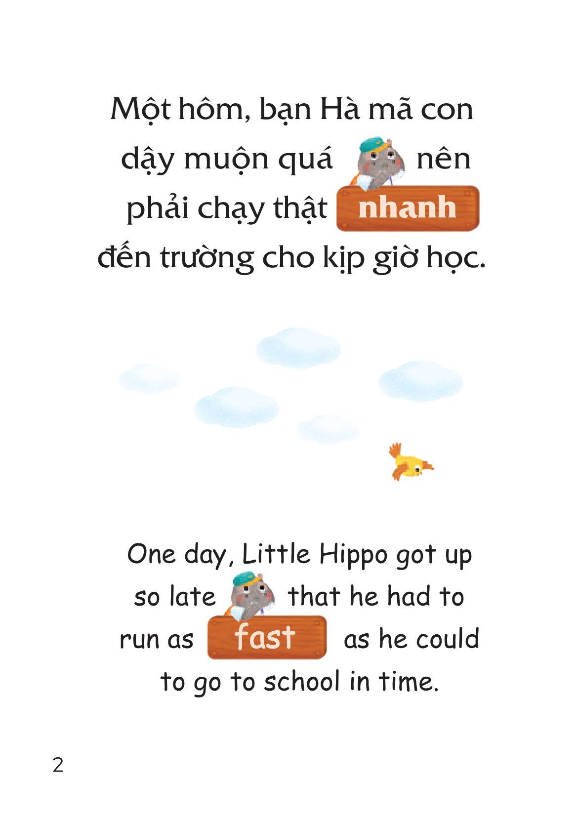 Sách Truyện Tranh Song Ngữ Việt Anh Cho Bé - Giúp Đỡ Mọi Người Thật Là Vui