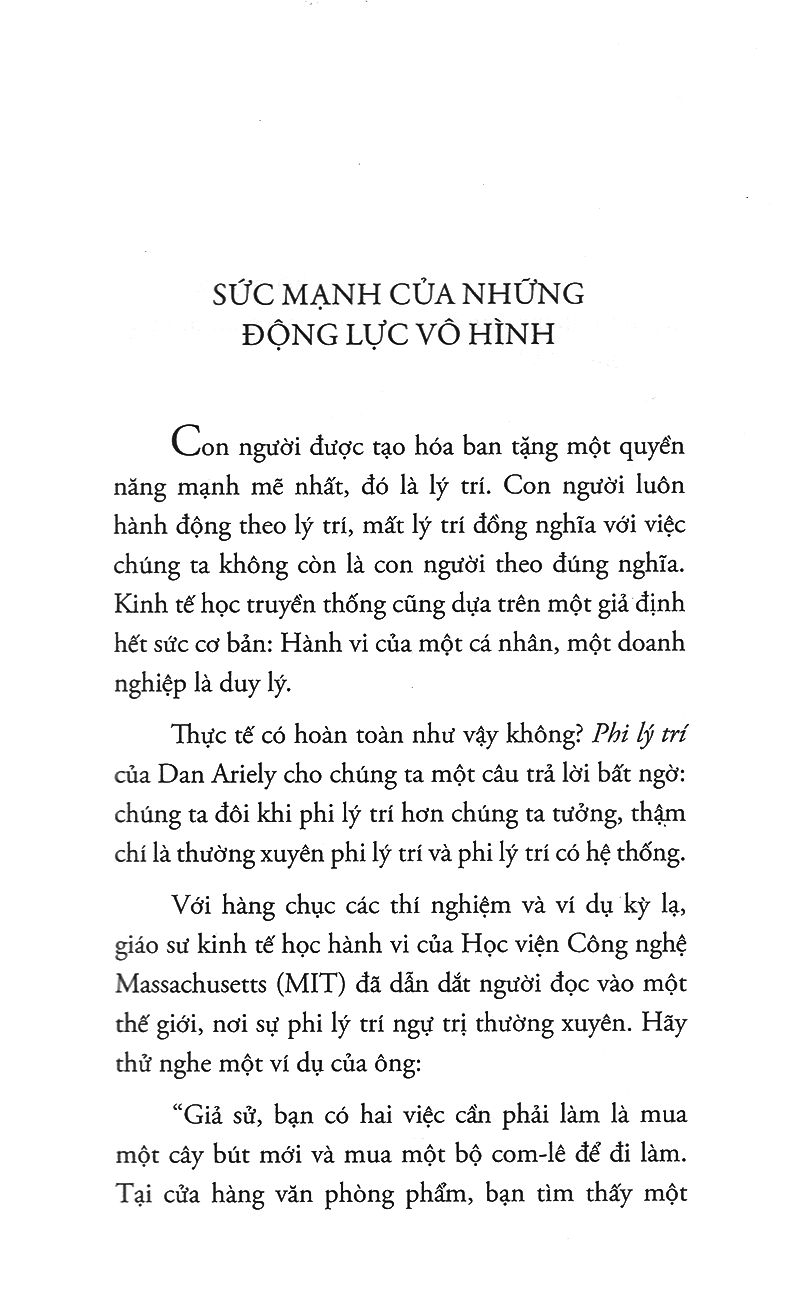 Phi Lý Trí (Quà Tặng Card Đánh Dấu Sách Đặc Biệt)