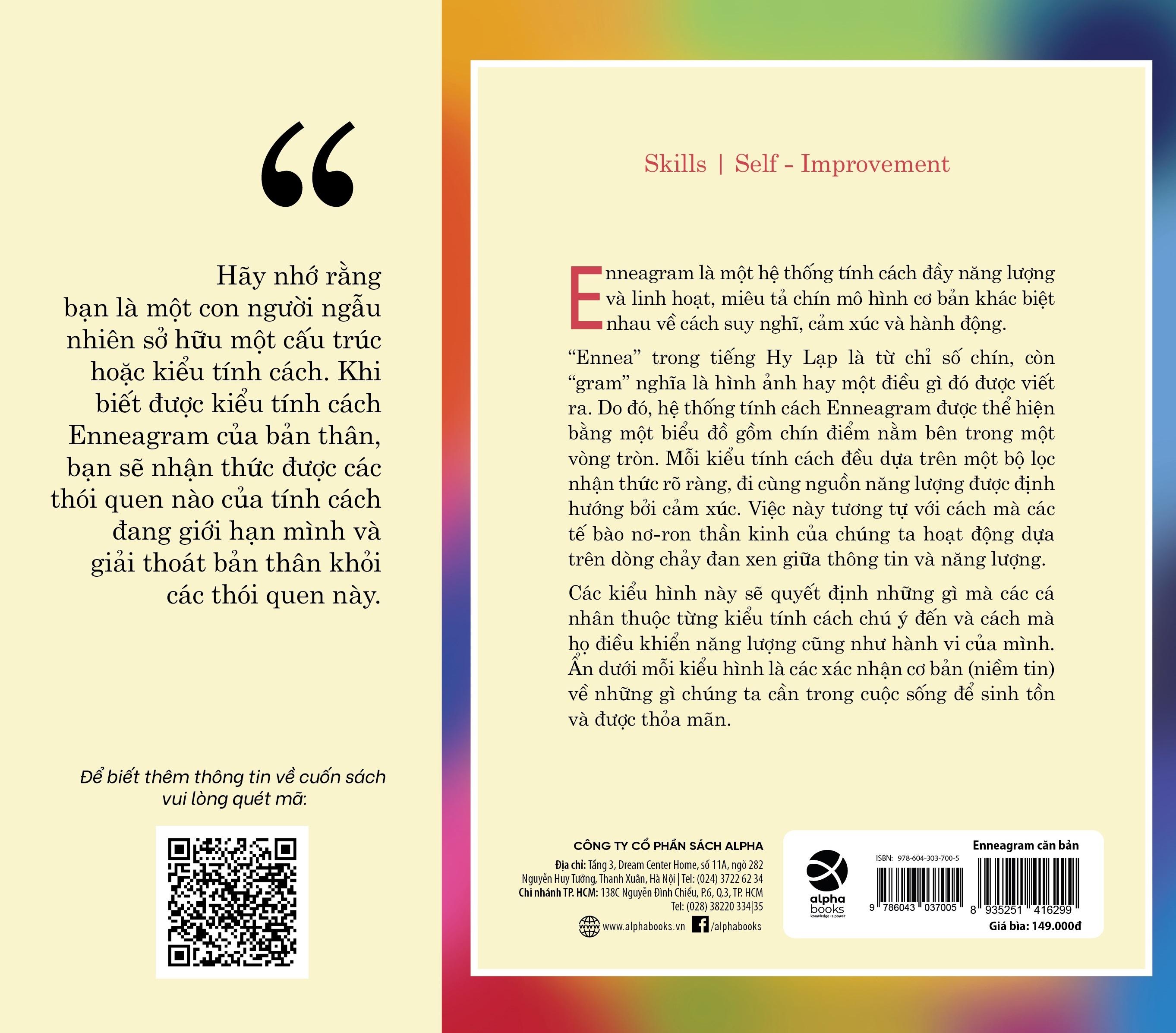 Enneagram Căn Bản (Cẩm Nang Tự Khám Phá Bản Thân và Trắc Nghiệm Tính Cách)