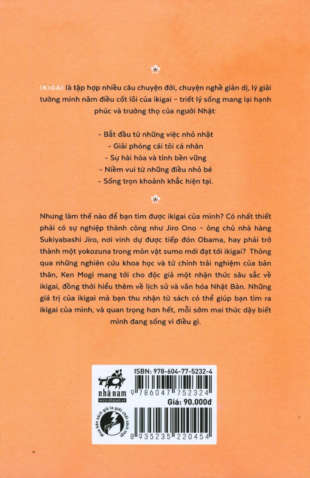 Ikigai - Bí Mật Sống Trường Thọ Và Hạnh Phúc Của Người Nhật