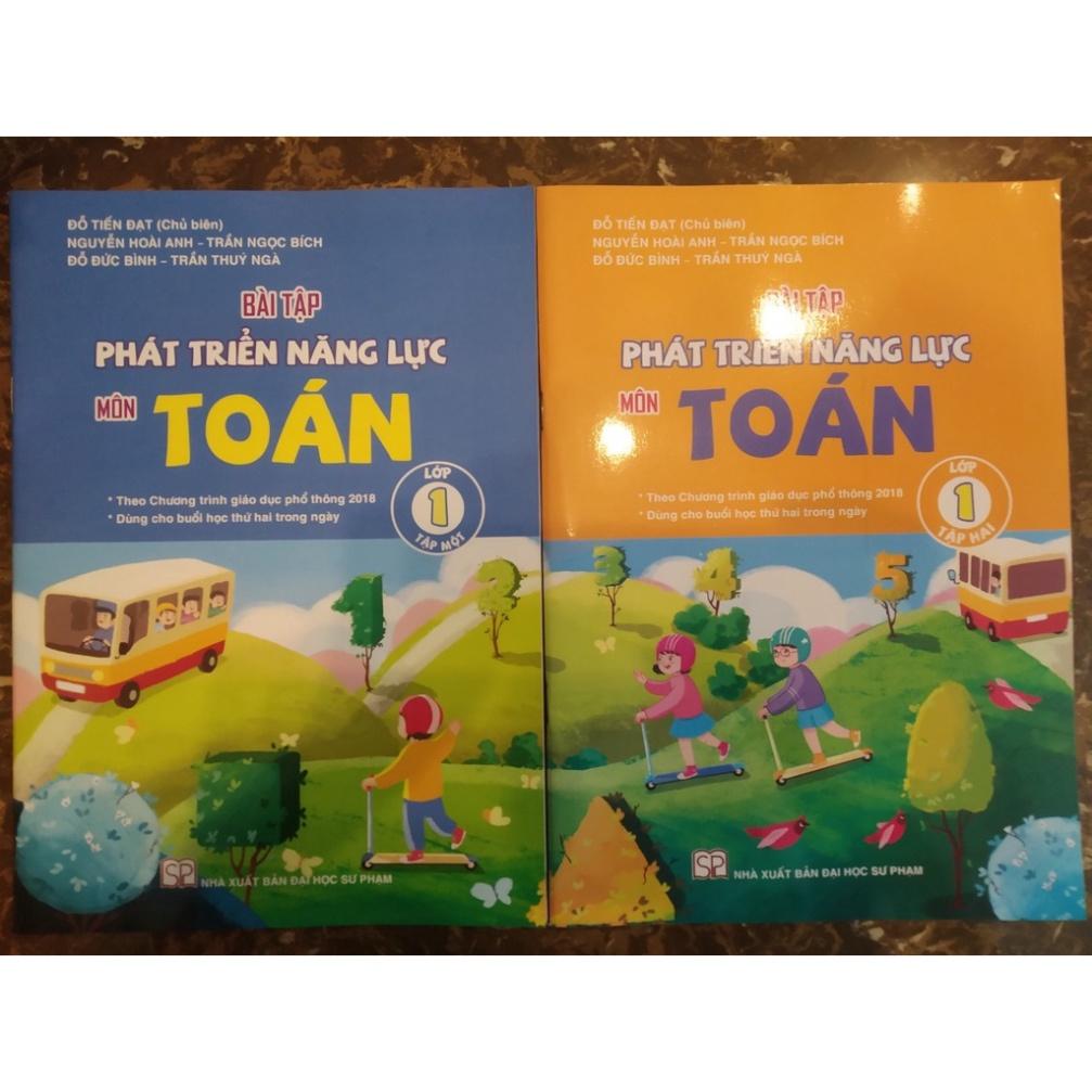 Sách - Combo Bài tập phát triển năng lực môn Toán lớp 1 (SGK Cánh Diều)