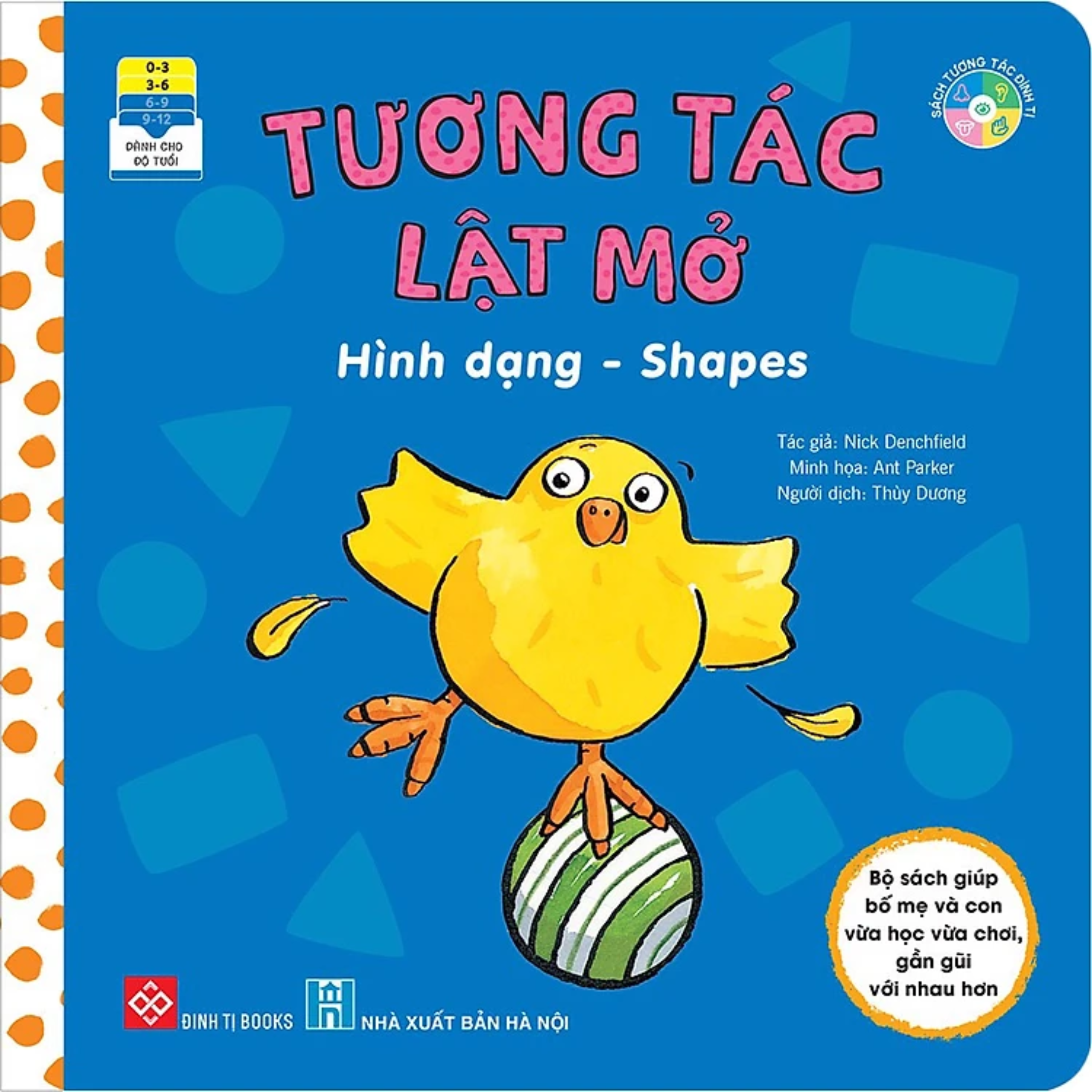 Combo 4Q Sách Song Ngữ Việt Anh Tương Tác Lật Mở: Hình Dạng - Shapes + Các Từ Trái Nghĩa - Opposites + Số Đếm - Counting + Màu Sắc - Colours
