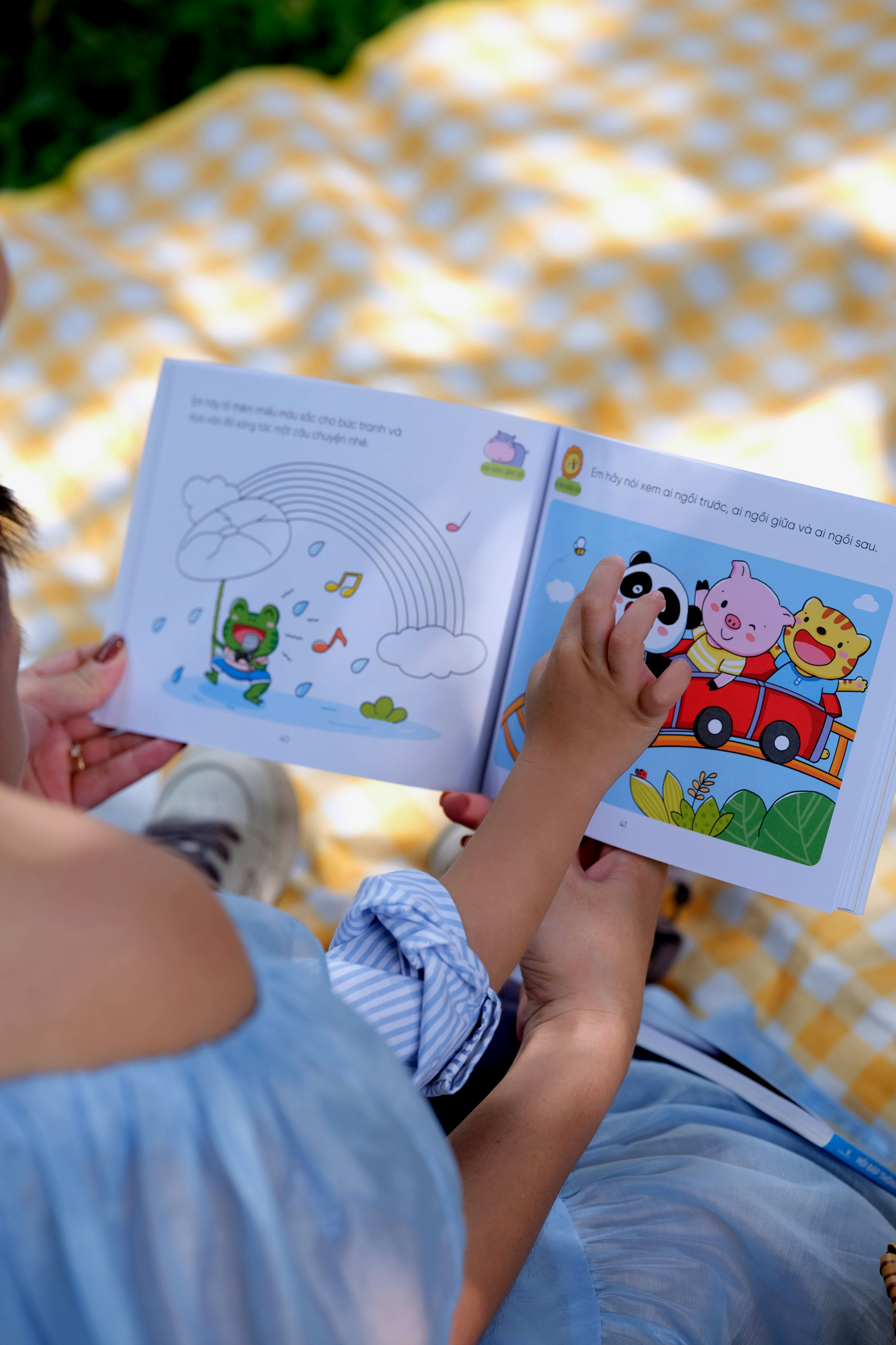 Sách cho bé - Hỏi Đáp Thông Minh - Rèn Luyện Não Trái Não Phải - Tập 2 - Sách tương tác - Dành cho trẻ từ 3+