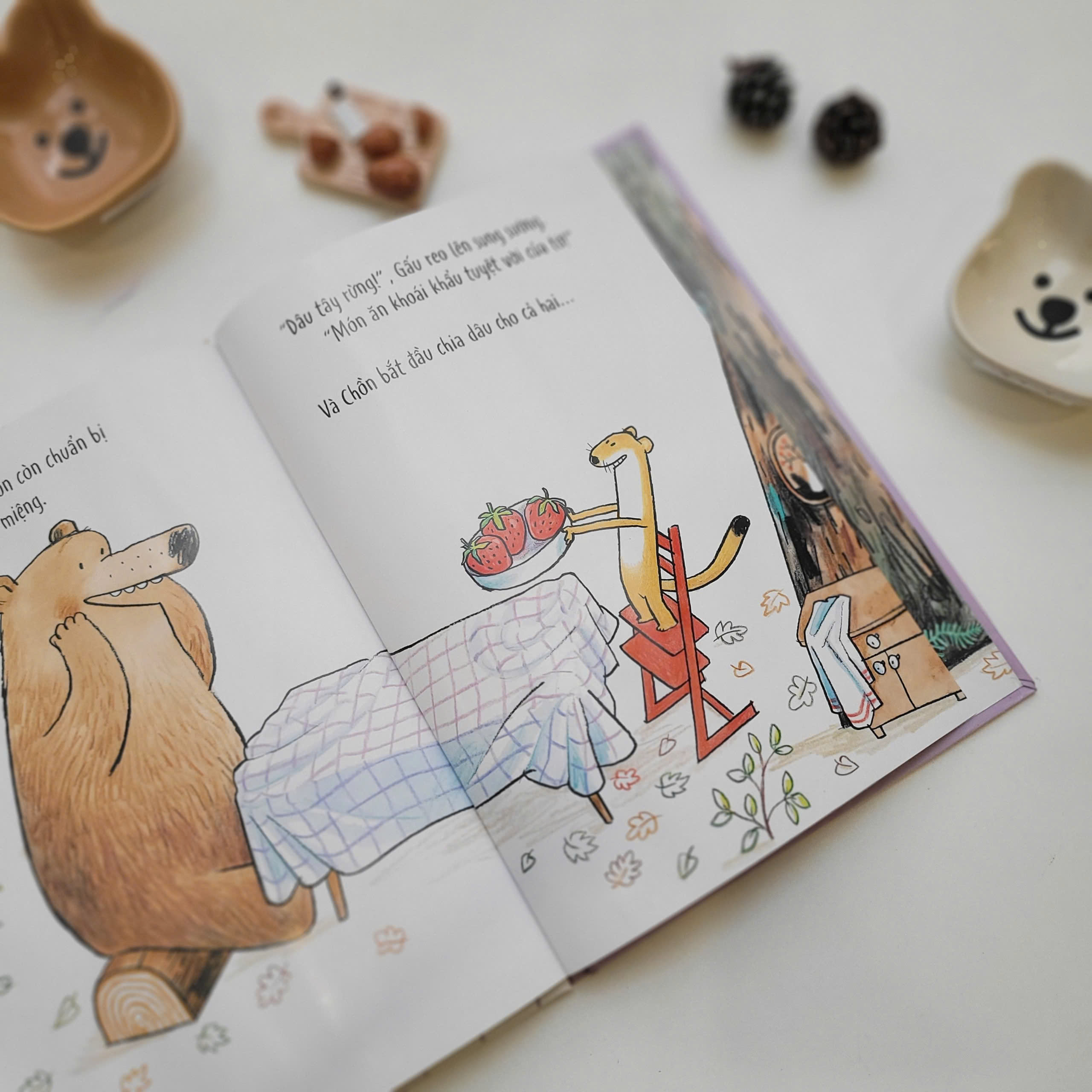 (Bìa cứng, In màu) TỚ ĂN HAI, CHO CẬU HẲN MỘT CÁI NHÉ - Jörg Mühle - Đỗ Anh Lê dịch - Crabit Kidbooks