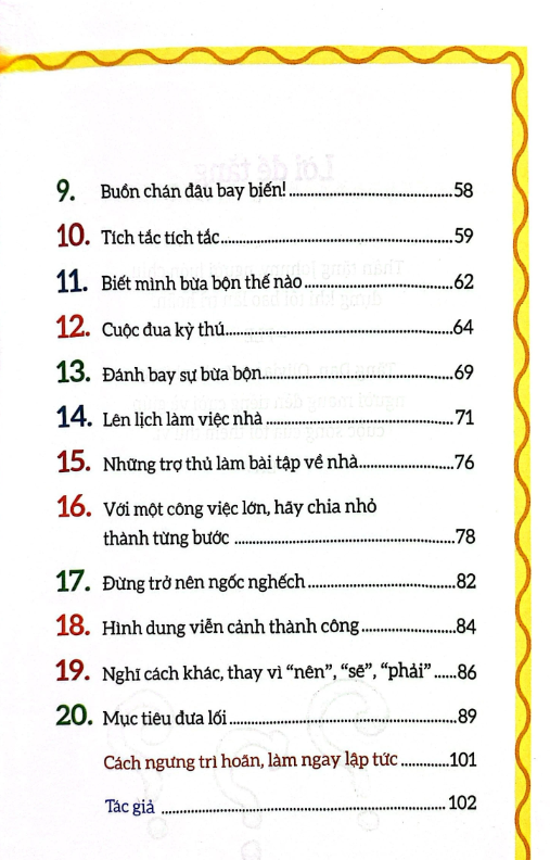 Kỹ năng học đường: Bệnh trì hoãn ư? Đừng sợ!
