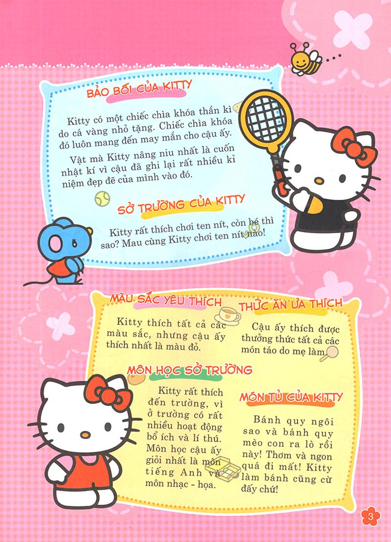 Hello Kitty - Bộ Sưu Tập 1000 Đề Can - Thế Giới Ngọt Ngào