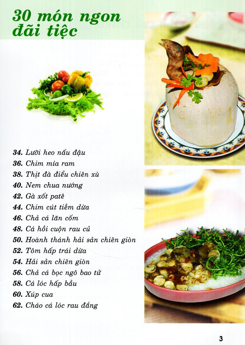 30 Món Ngon Đãi Tiệc