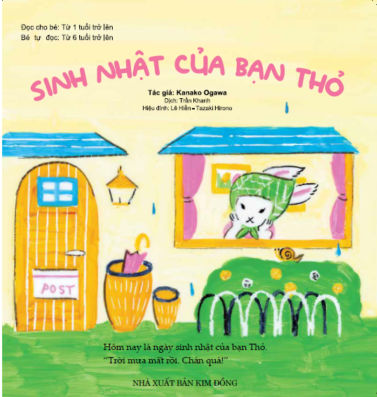 Ehon - Mọt Sách Mogu - Sinh Nhật Của Bạn Thỏ