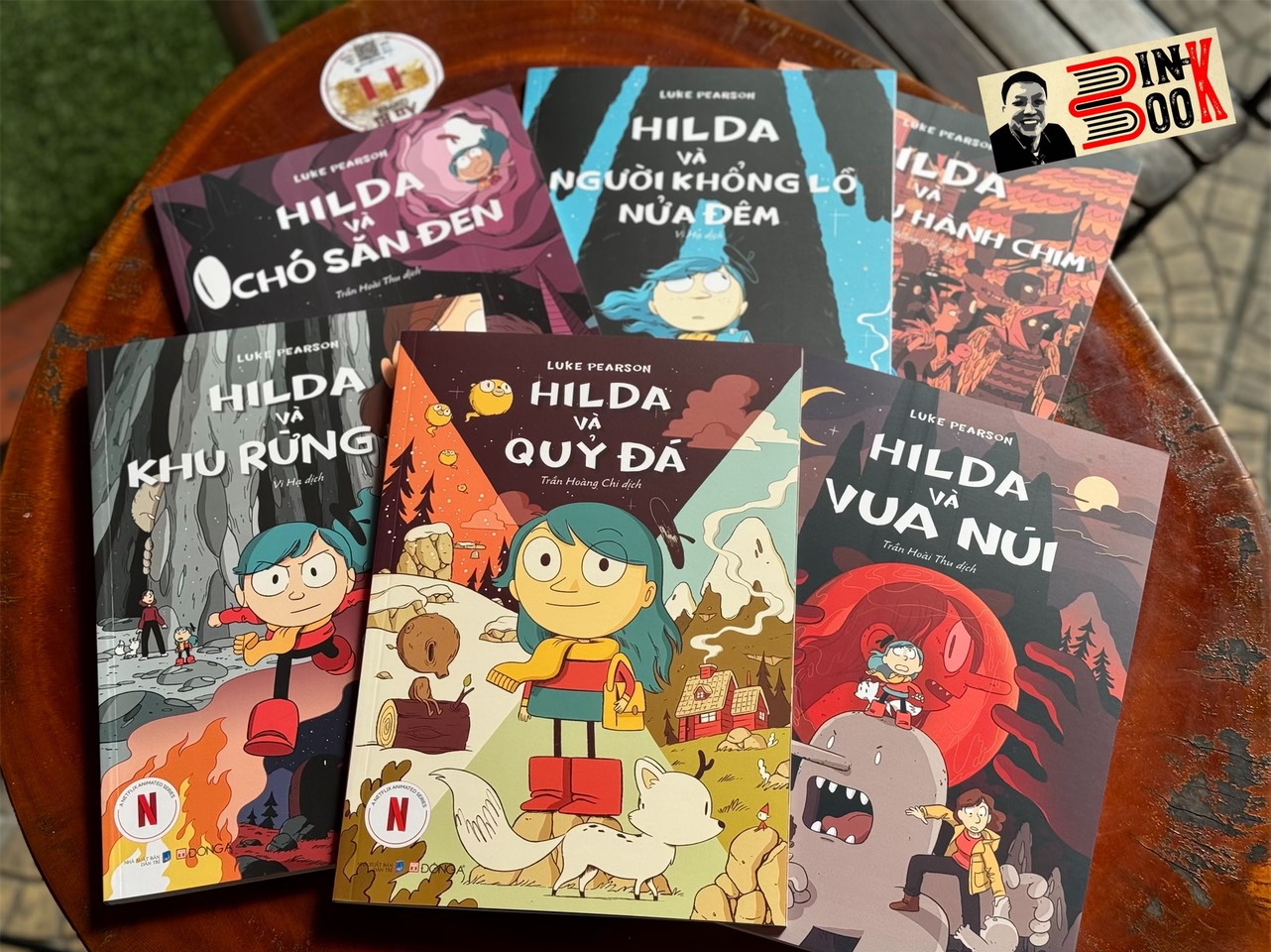 (Bộ 6 tập) HILDA – Luke Pearson – Đông A