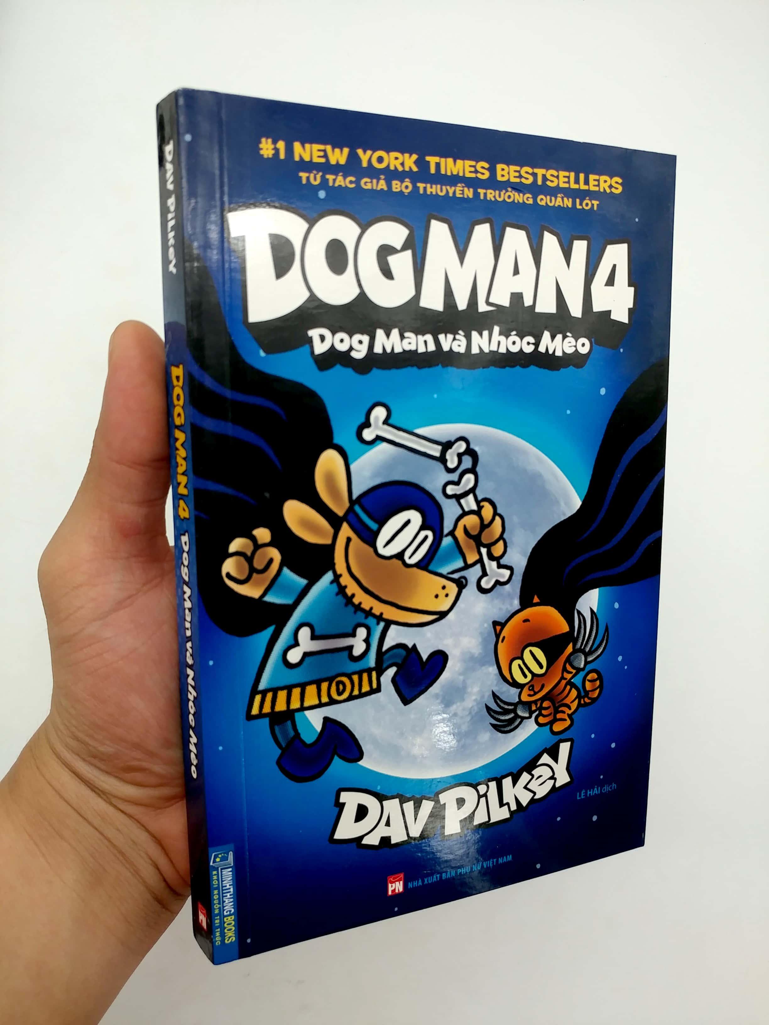 Dog Man 4 - Dog Man Và Nhóc Mèo (Bìa Mềm)