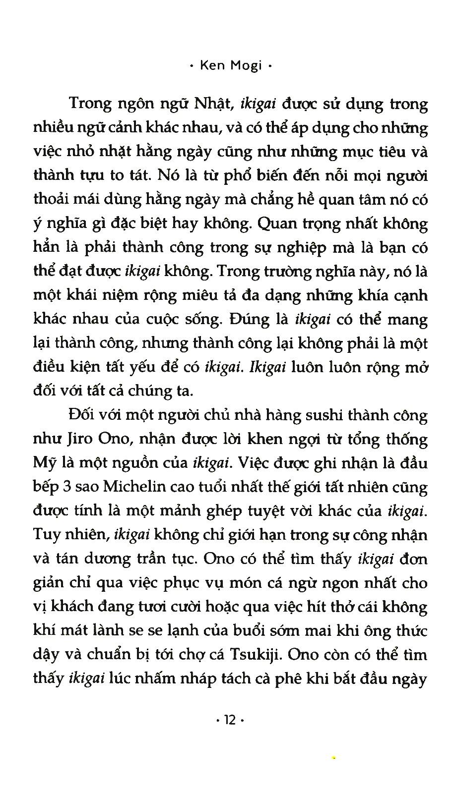 Ikigai - Bí Mật Sống Trường Thọ Và Hạnh Phúc Của Người Nhật