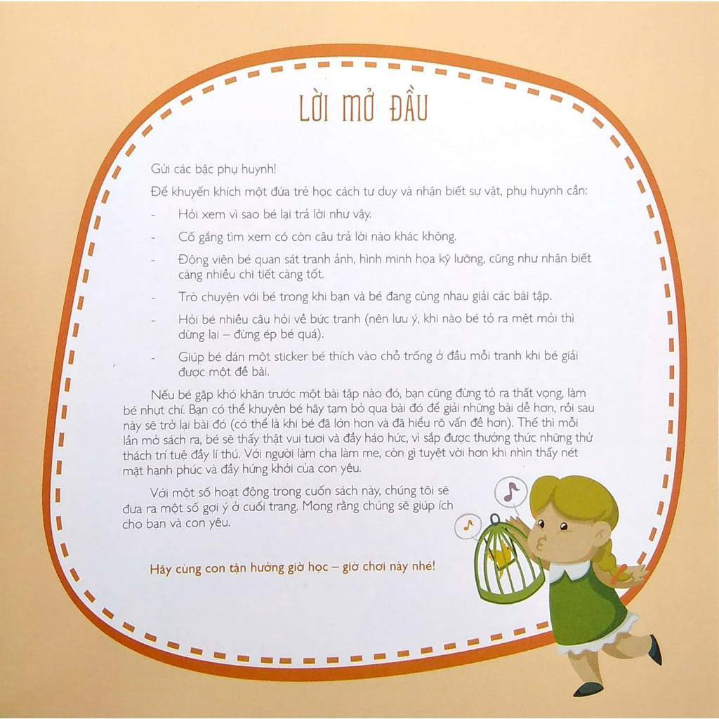 Sách Phát Triển Toàn Diện Giác Quan IQ - Nhìn Kỹ Đoán Nhanh - Bản Quyền