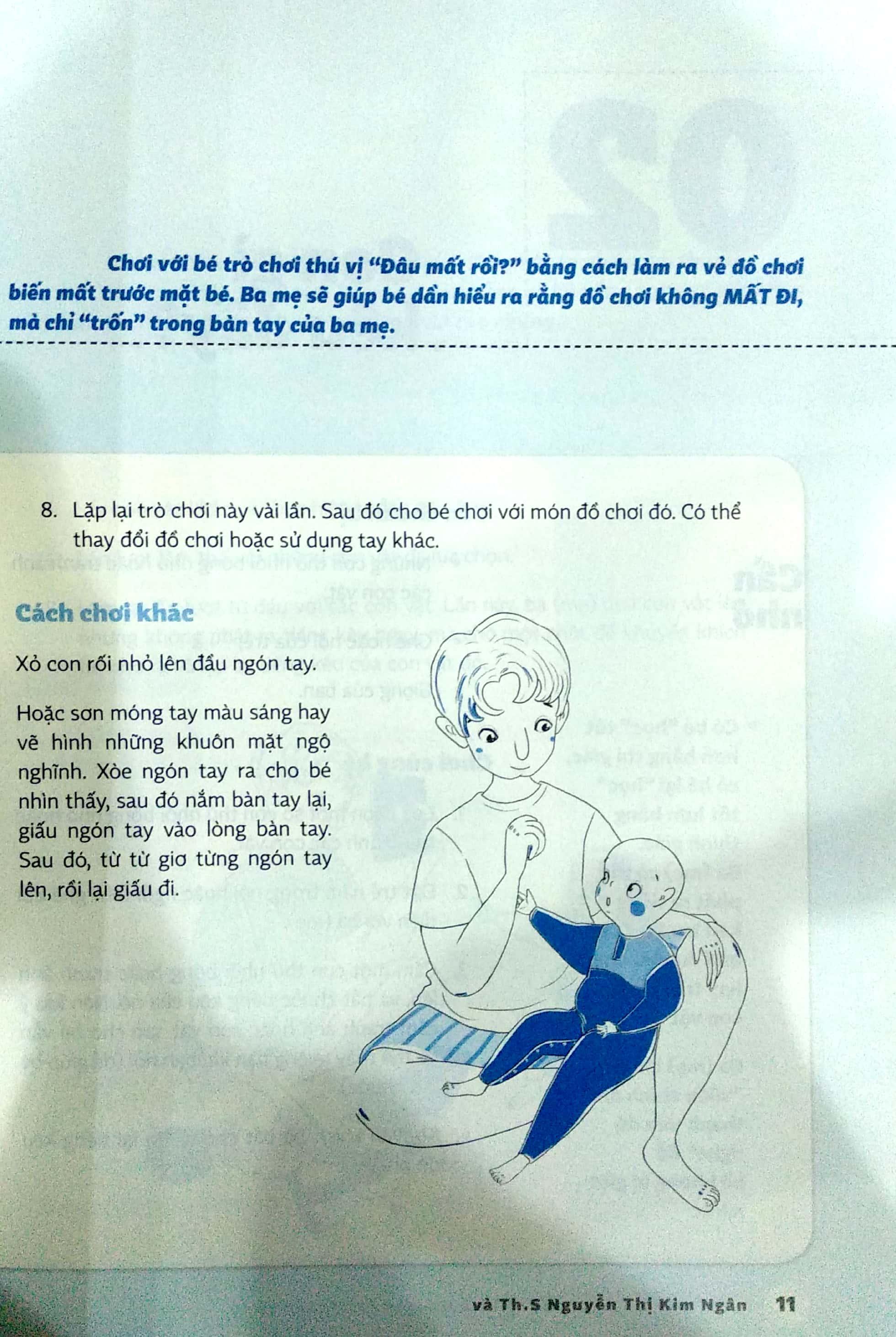 Cùng Bé Lớn Khôn: 30 Trò Chơi Dành Cho Bé Từ 6 Đến 12 Tháng Tuổi – 10 Phút Cùng Con Mỗi Ngày