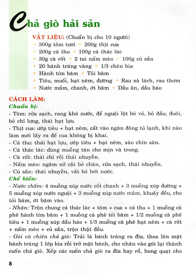 30 Món Ngon Đãi Tiệc