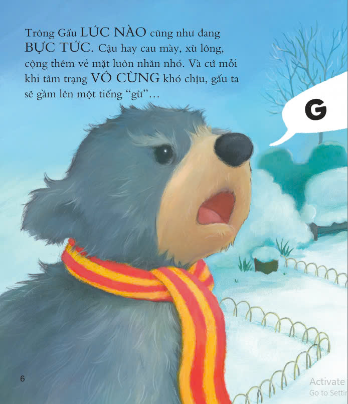 Sách - The Snow Rabbit - Chú Thỏ Tuyết Hình Phủ Nhũ Lấp Lánh - ndbooks