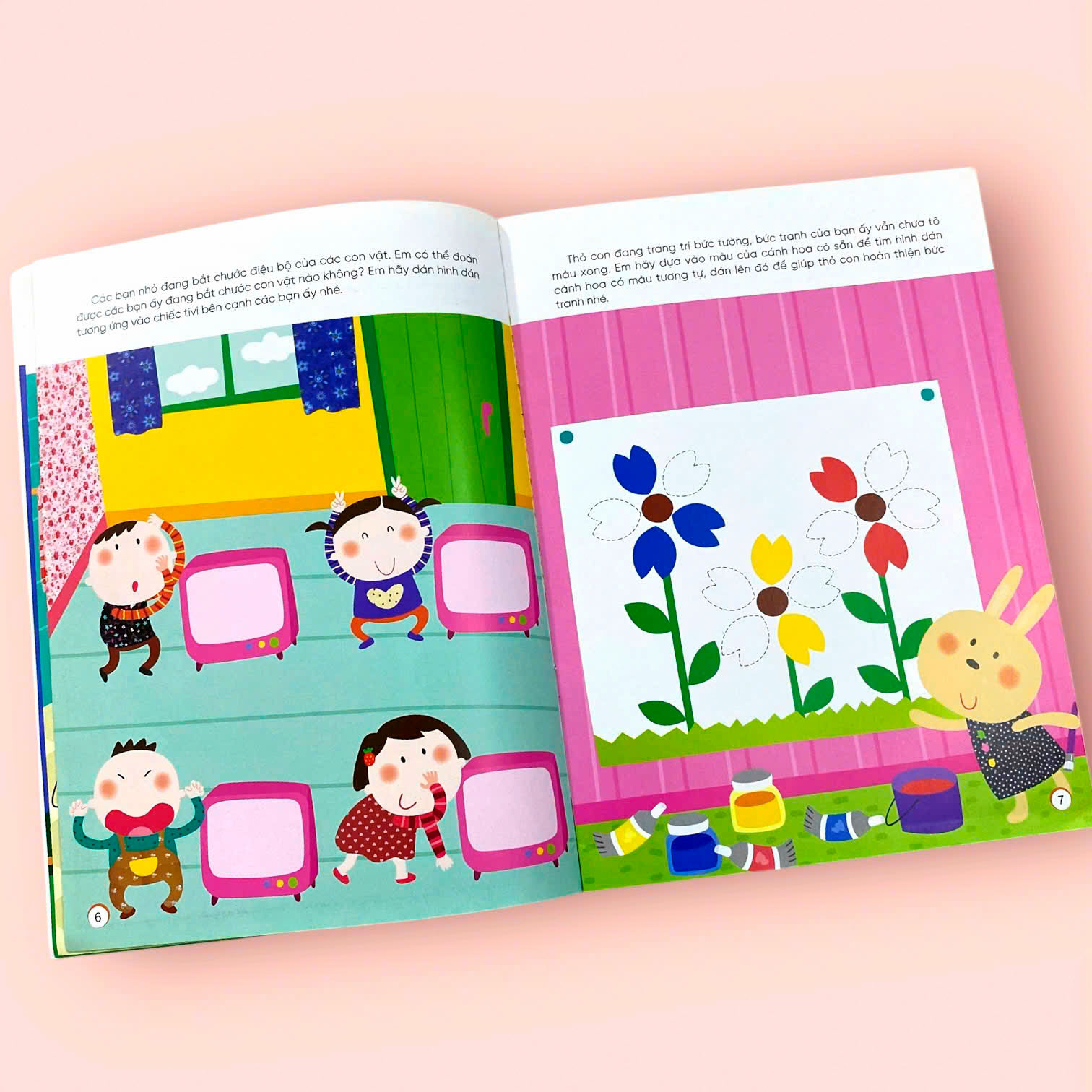 Sách cho bé - Sticker Thần Kỳ Phát Triển Chỉ Số EQ - Cảm Xúc - Dành cho trẻ 2-4 tuổi - Hình dán 3D càng dán càng vui