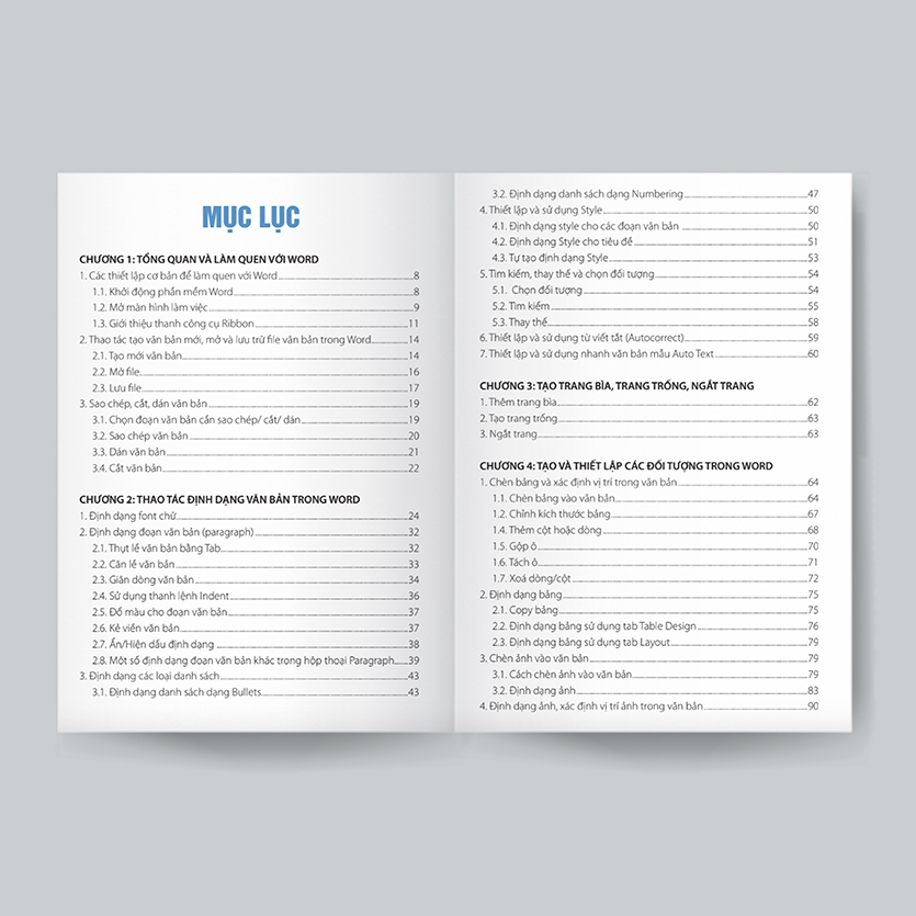Combo 3 Sách Word - Excel - Google Sheets Unica hướng dẫn thực hành tin học văn phòng kèm video bài giảng