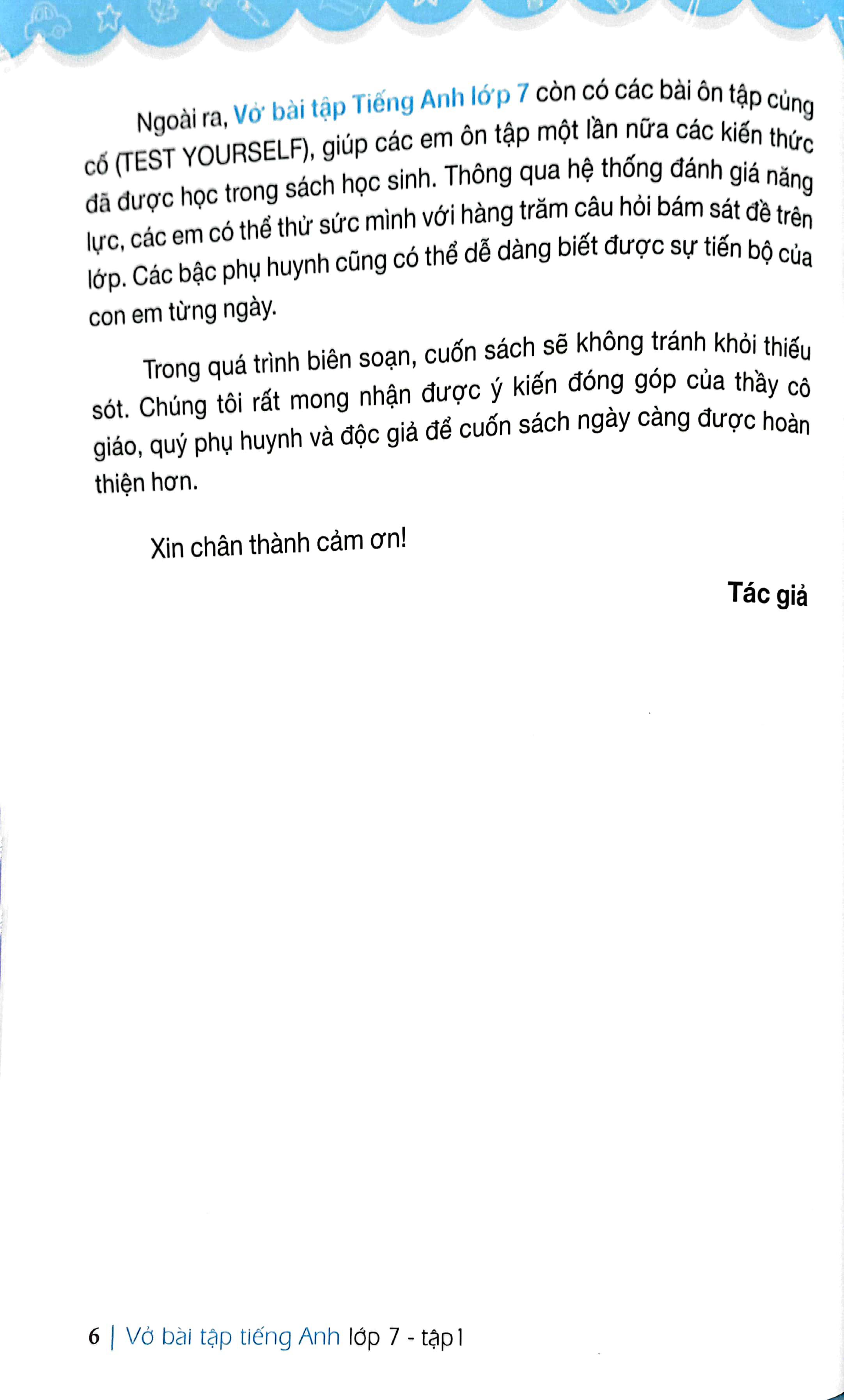 Vở Bài Tập Tiếng Anh Lớp 7 - Tập 1 (Có Đáp Án - Global Success)