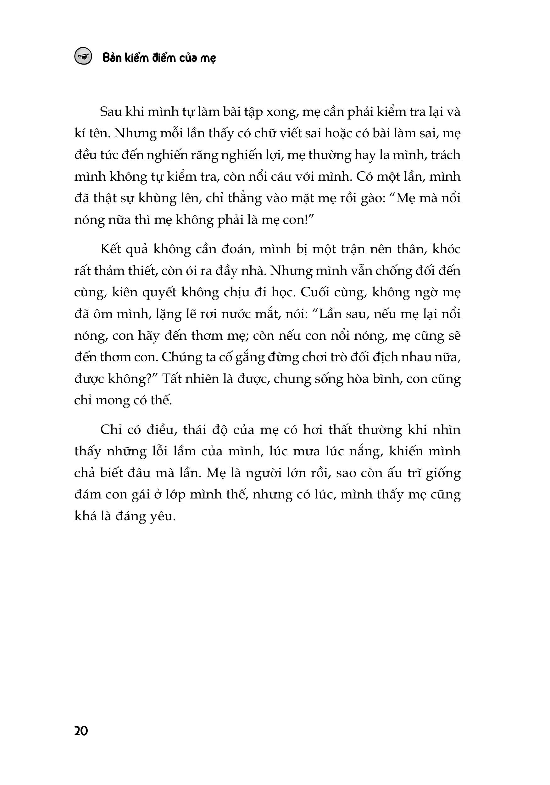 Sách - Bản Kiểm Điểm Của Mẹ - NXB Văn Học - Tiên Phong Books