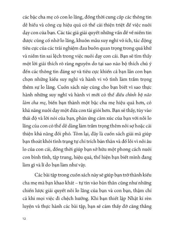Sách - Vượt Qua Âu Lo Khi Làm Cha Mẹ