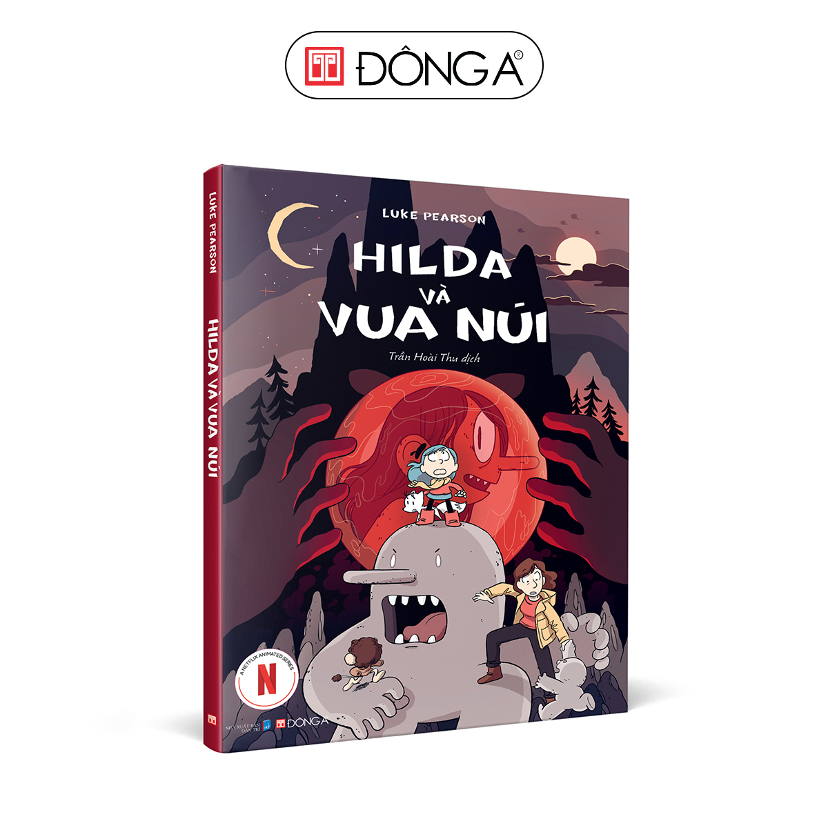 Combo 3 cuốn Hilda và những chuyến phiêu lưu kỳ thú (Hilda và chó săn đen, khu rừng đá, và vua núi)