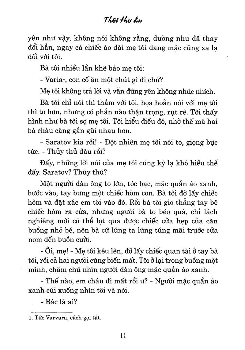 Thời Thơ Ấu (Tái Bản)
