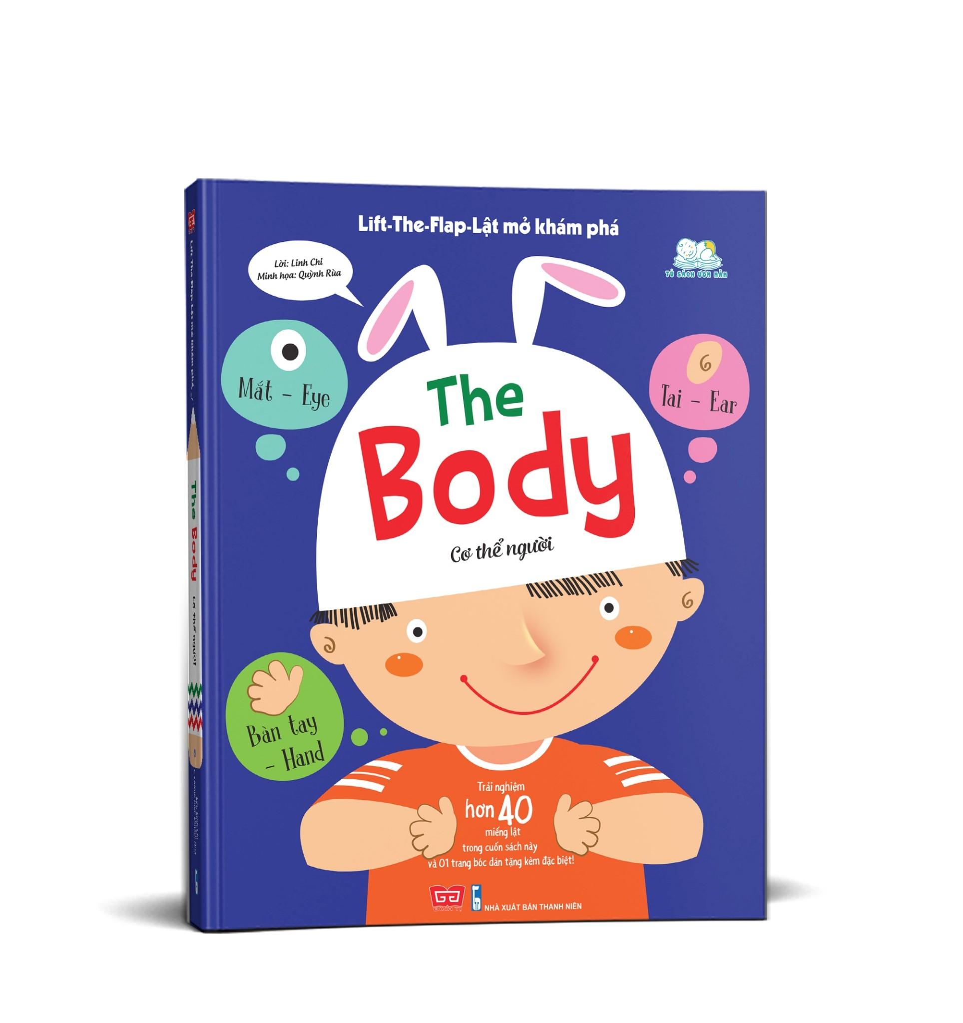 Sách Tương Tác - Lift-The-Flap-Lật Mở Khám Phá - The Human Body - Cơ Thể Người
