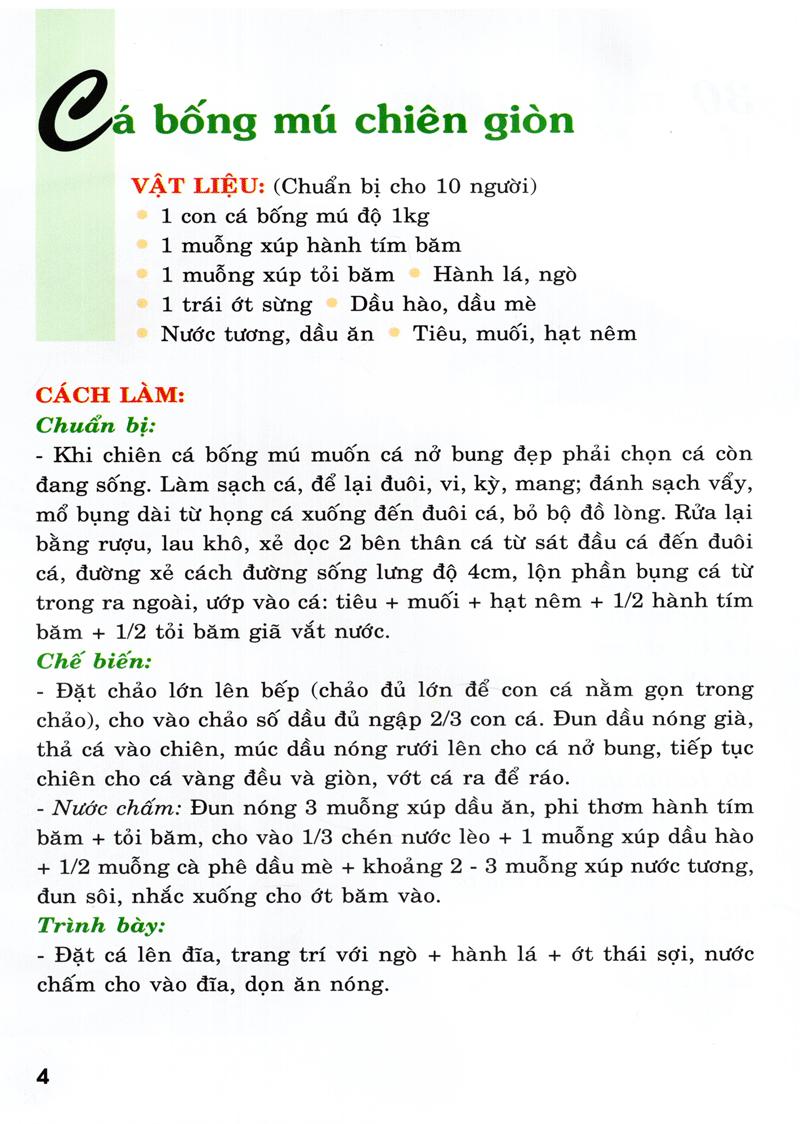 30 Món Ngon Đãi Tiệc