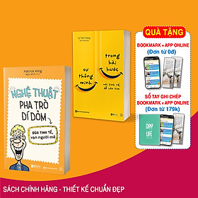 Combo 2 Cuốn Sách Nâng Cao Kỹ Năng Giao Tiếp: Sự Thông Minh Trong Hài Hước Và Nghệ Thuật Pha Trò Dí Dỏm: Đùa Tinh Tế, Vạn Người Mê - làm Chủ Sự Hài Hước