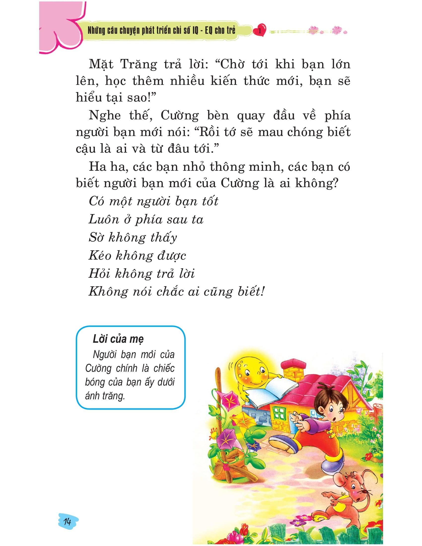 Những Câu Chuyện Phát Triển Chỉ Số IQ-EQ Cho Trẻ - Tập 1 (Tái Bản)