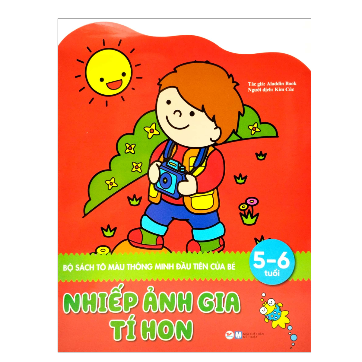 Nhiếp Ảnh Gia Tí Hon - Bộ Sách Tô Màu Thông Minh Đầu Tiên Của Bé 5- 6 Tuổi