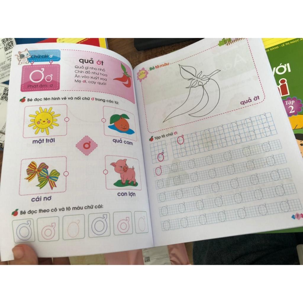 Mai Em Vào Lớp 1 - Vở Tập Tô Nét Cơ Bản - Dành cho trẻ 5 - 6 tuổi - Bản Quyền
