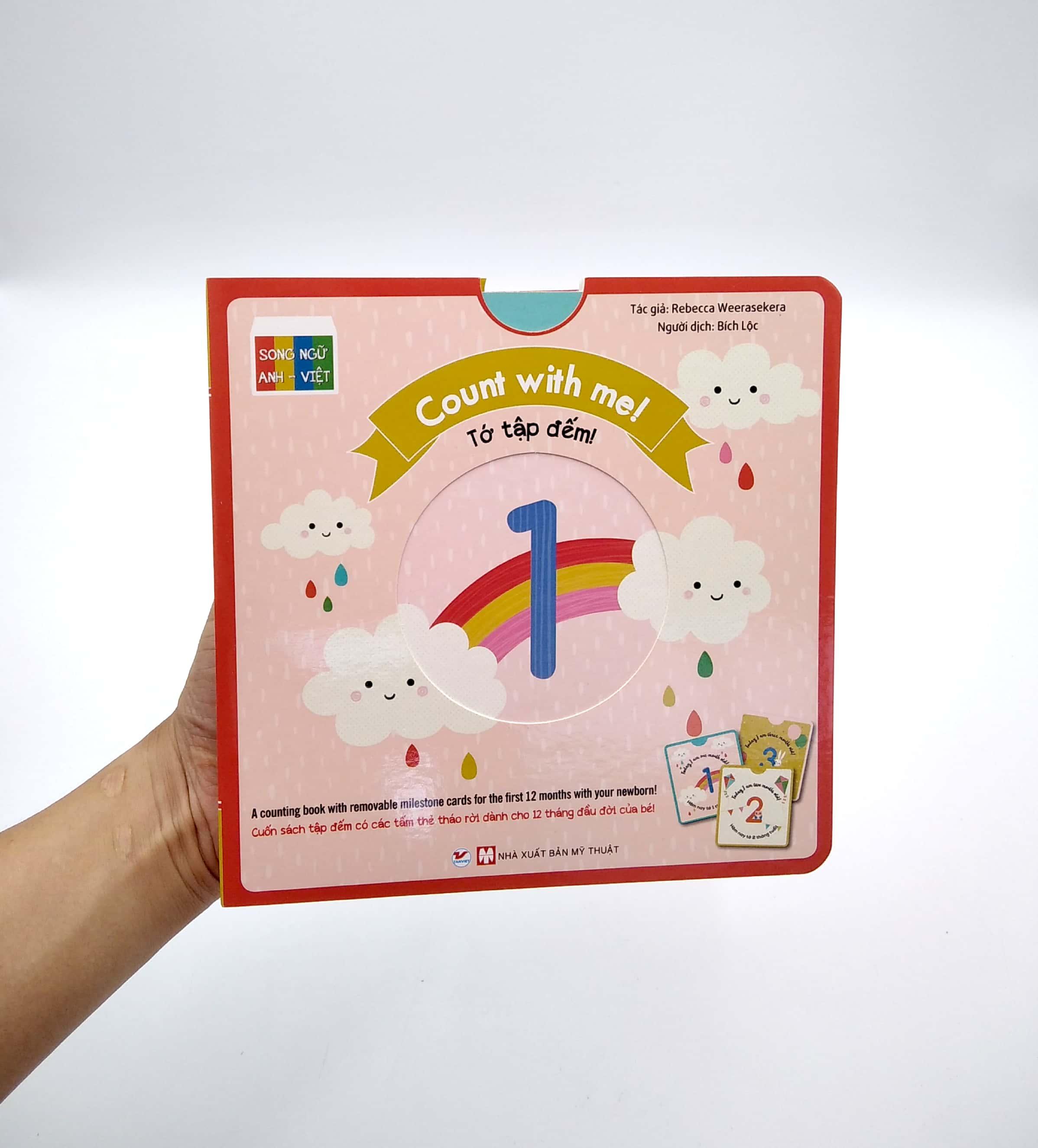 Sách Tương Tác - Count With Me - Tớ Tập Đếm (Song Ngữ Anh Việt)