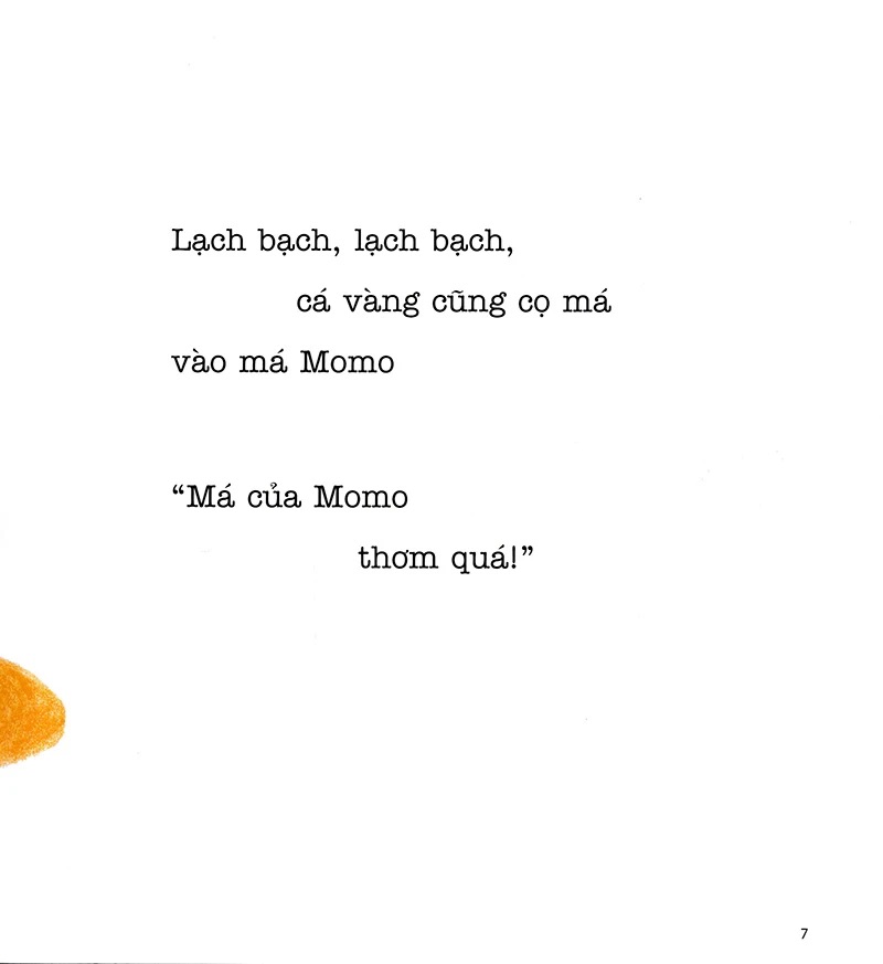 Ehon Chơi Cùng Momo - Chú Bé Quả Đào - Cọ Má, Cọ Má Nào (Tái Bản)