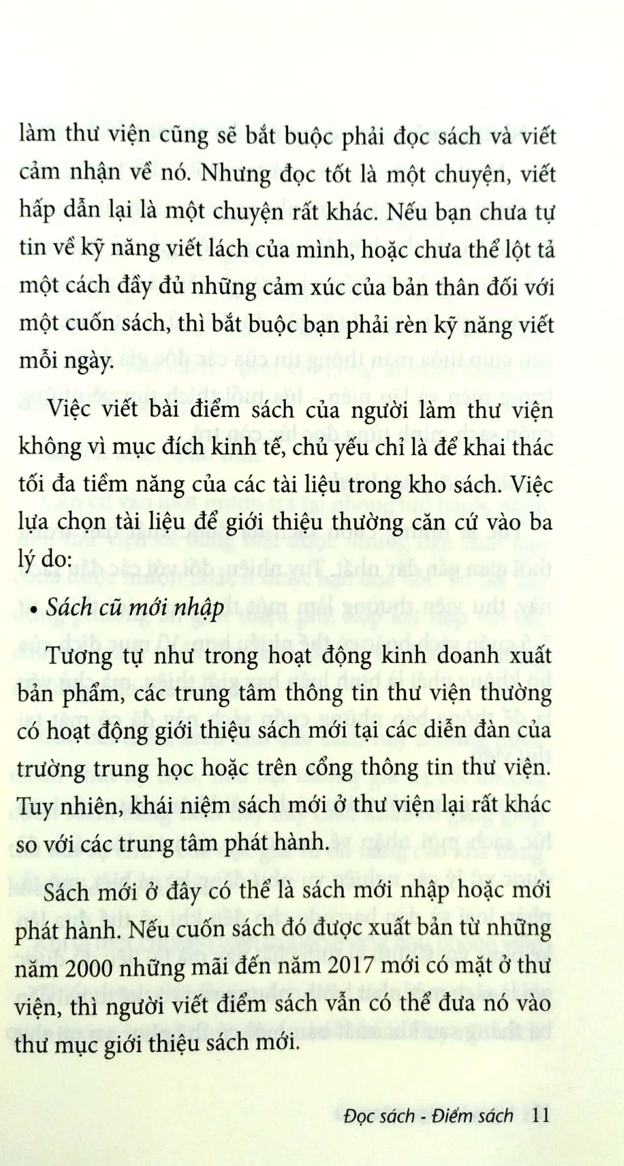 Đọc Sách, Điểm Sách