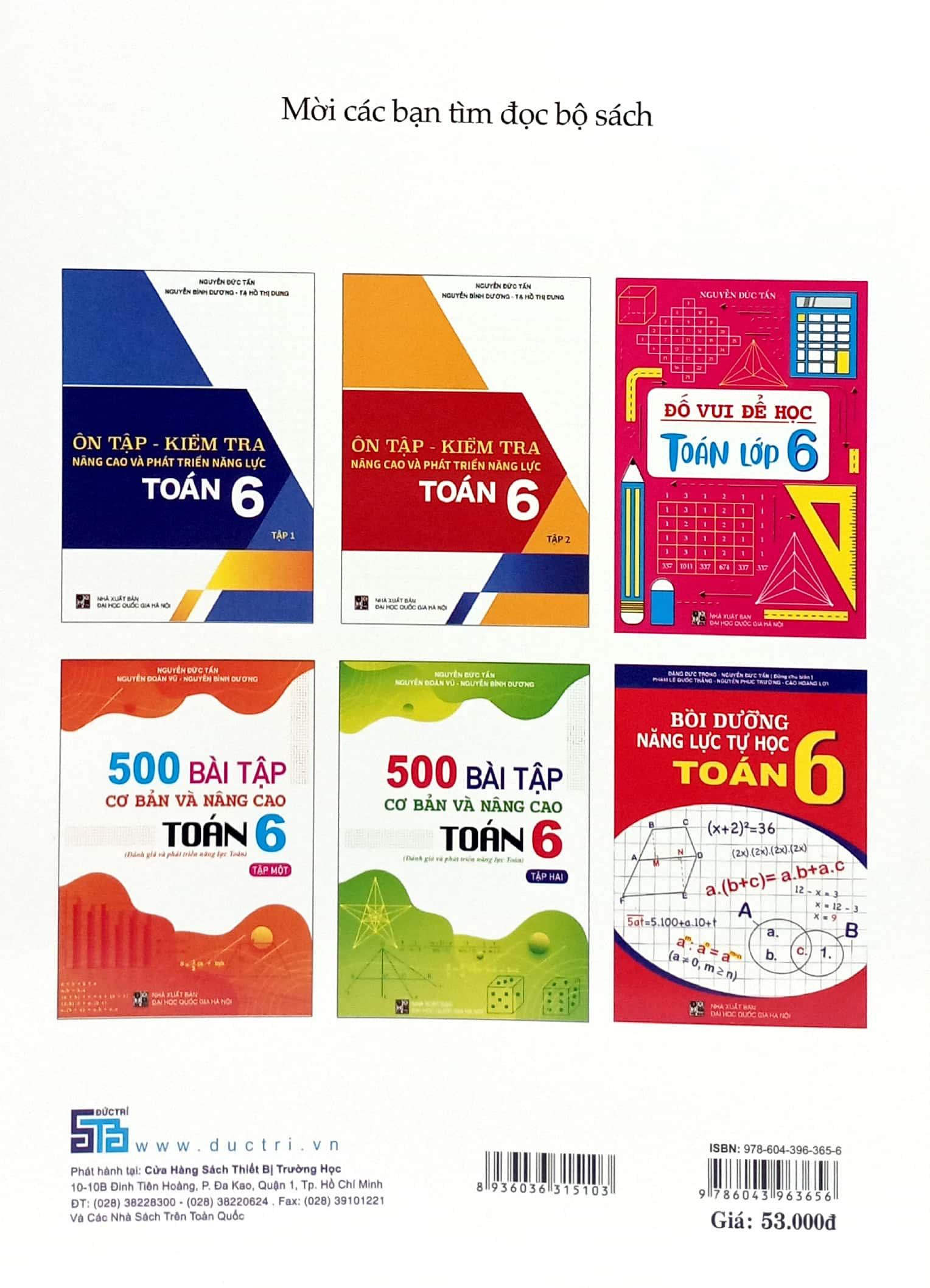 Ôn Tập-Kiểm Tra Nâng Cao Và Phát Triển Năng Lực Toán 6 - Tập 2