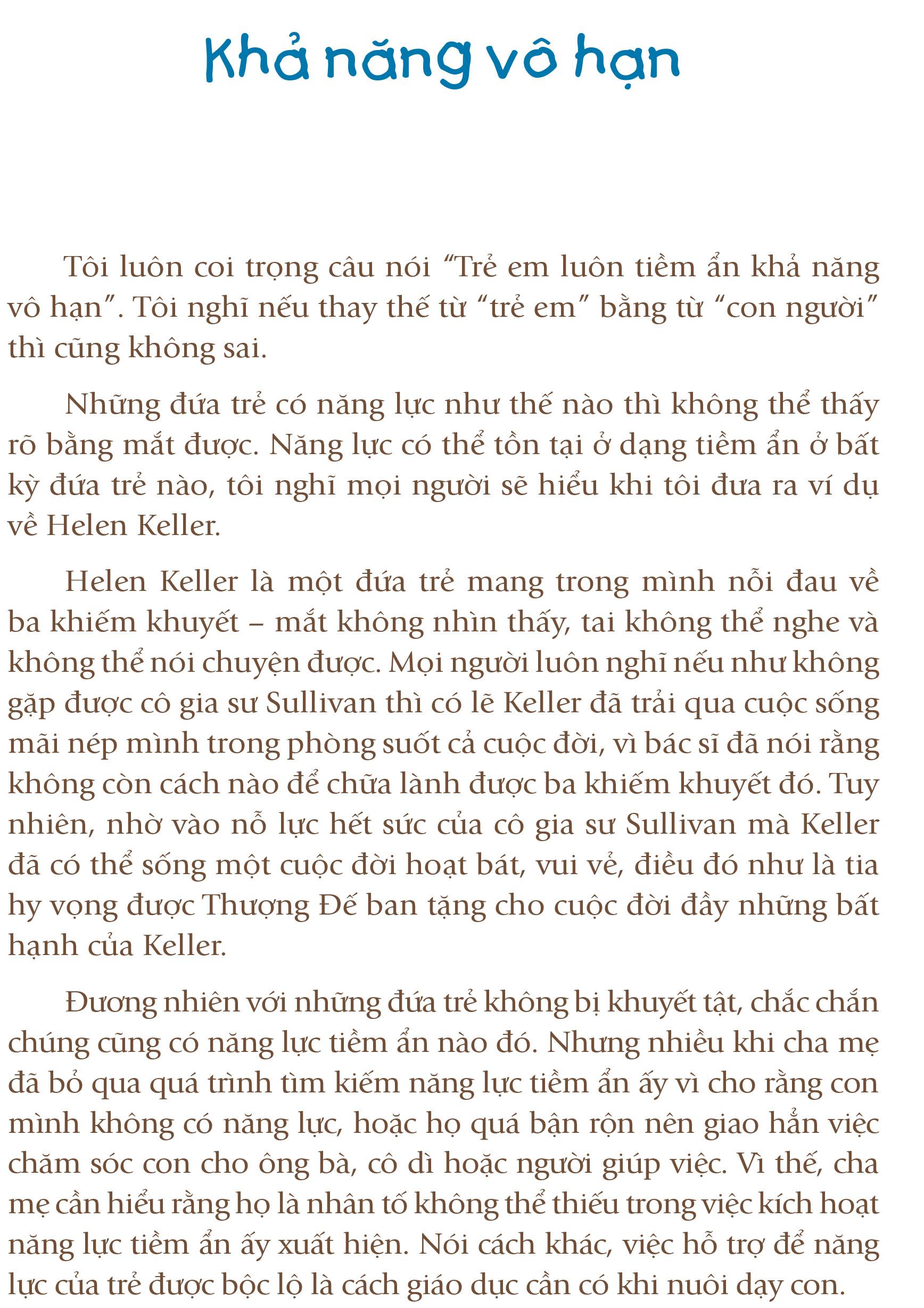 Khơi Nguồn Tiềm Năng Của Trẻ