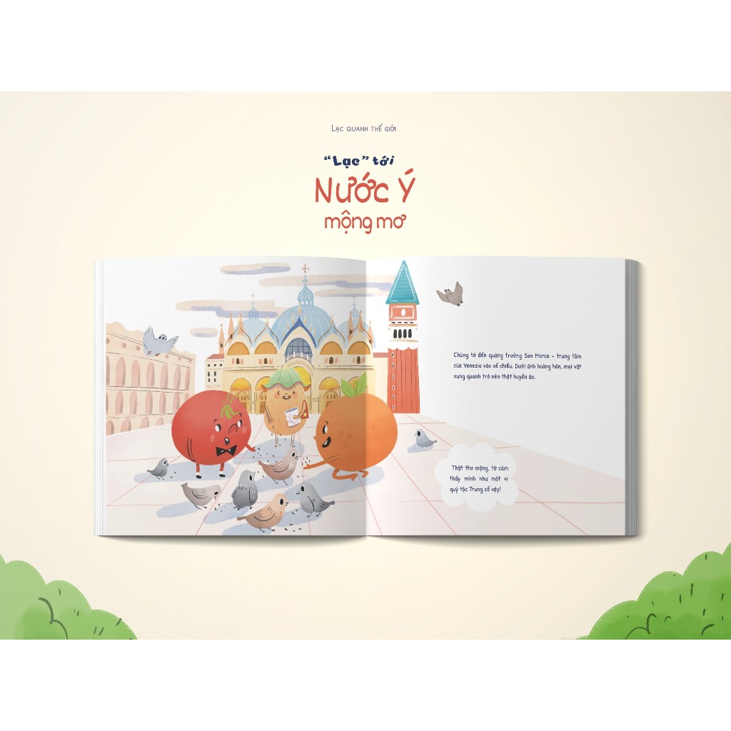 Sách - Combo 5 Quyển Lạc Quanh Thế Giới - Bộ Sách Phát Triển Tư Duy Và Khám Phá Thế Giới Cùng Bé