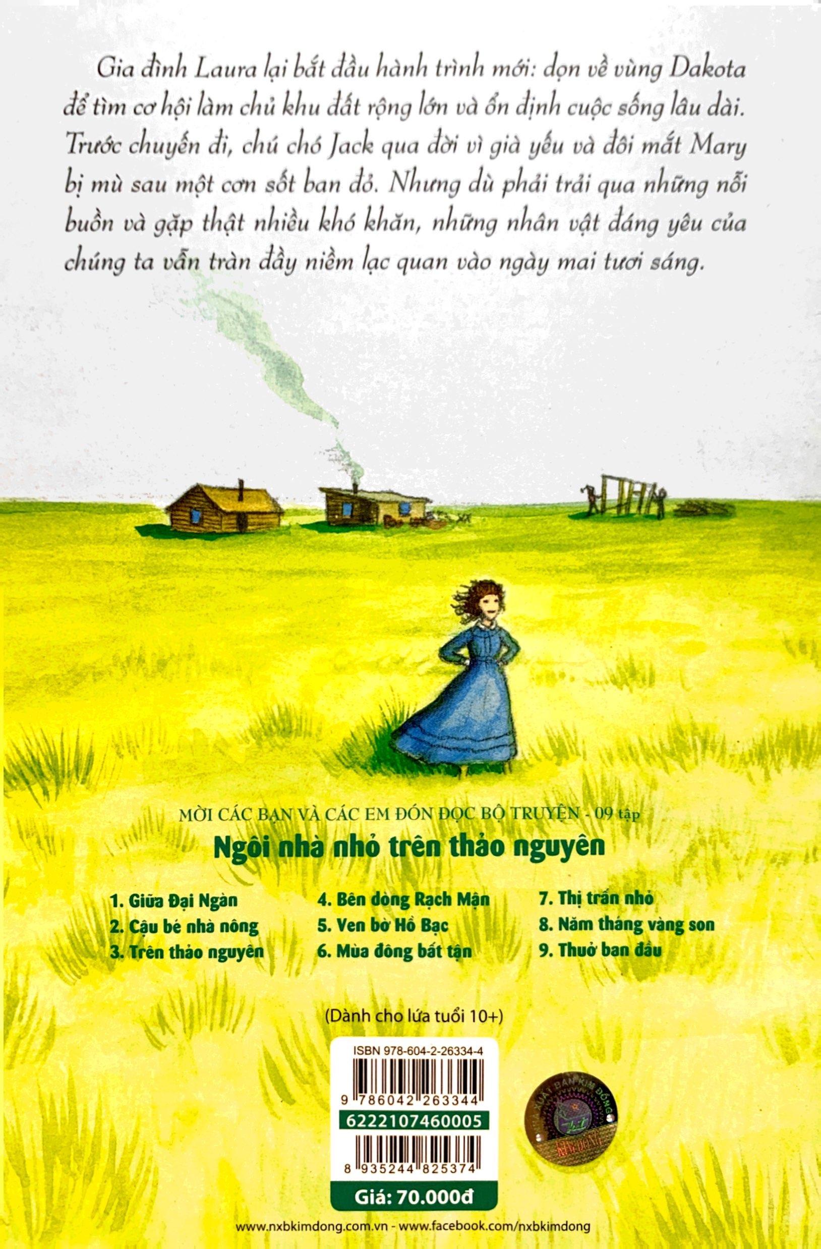 Ngôi Nhà Nhỏ Trên Thảo Nguyên Tập 5: Ven Bờ Hồ Bạc (Tái Bản 2019)